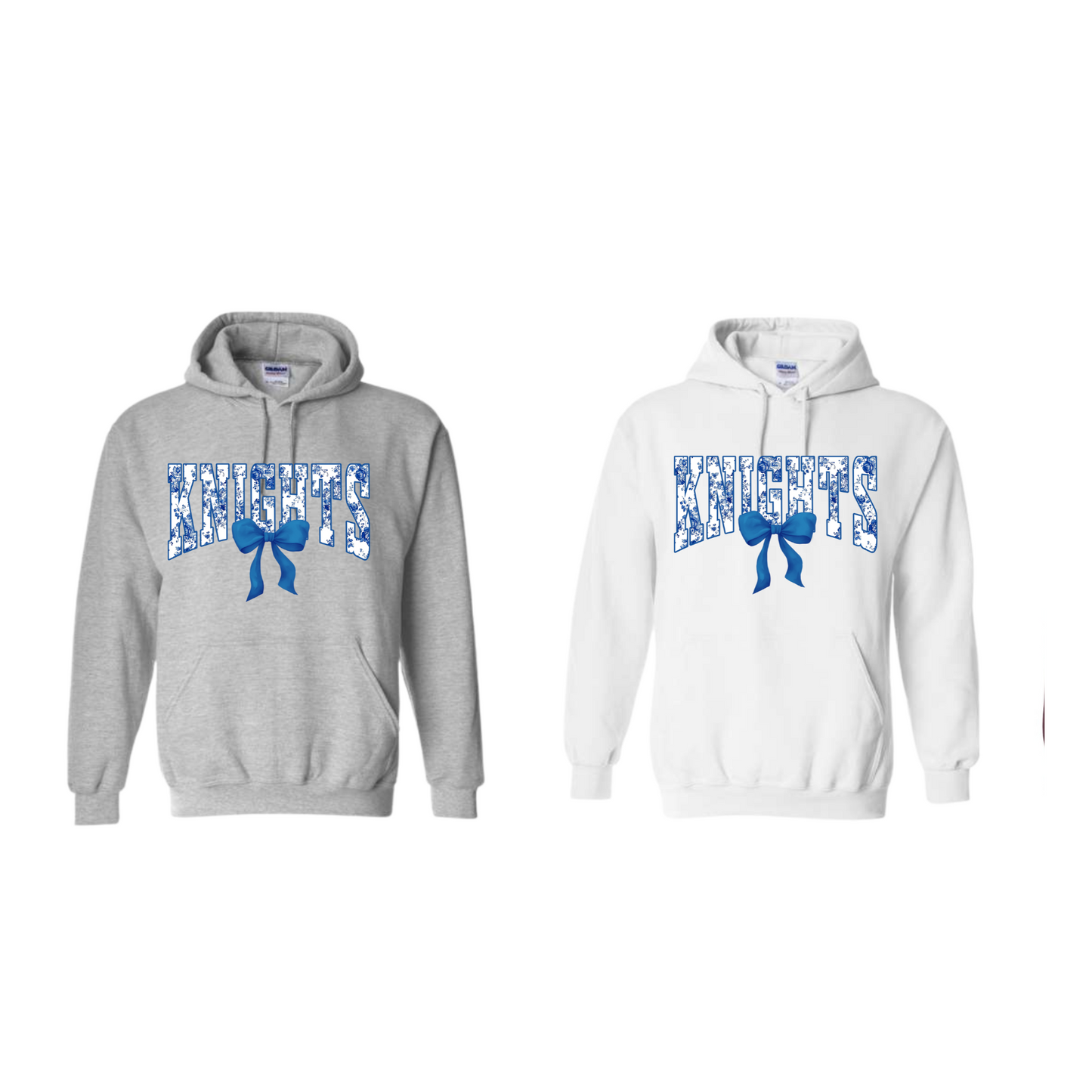 Youth Floral Bow Hoodie