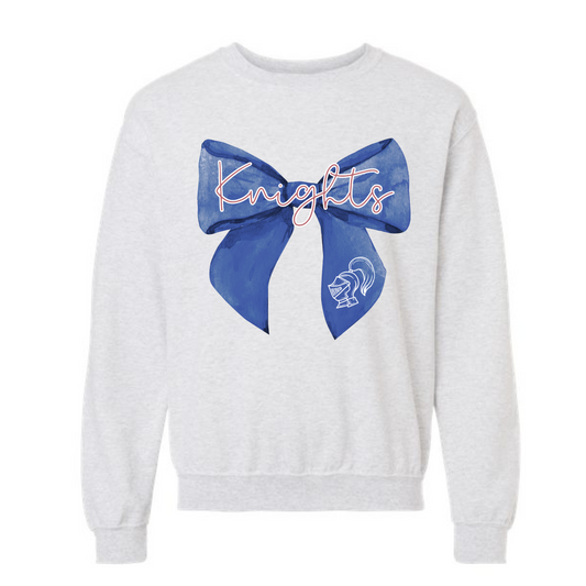 Adult Bow Crewneck Sweatshirt