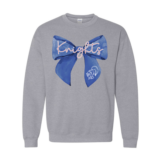 Adult Bow Crewneck Sweatshirt