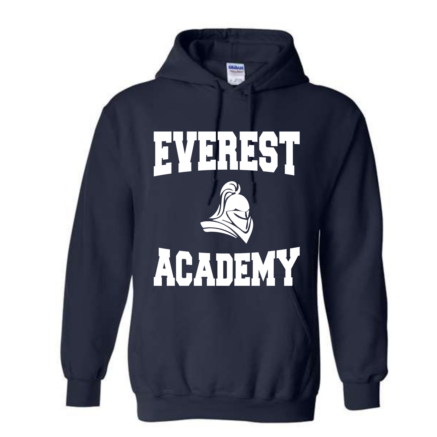 Adult White Everest Academy Design Hoodie