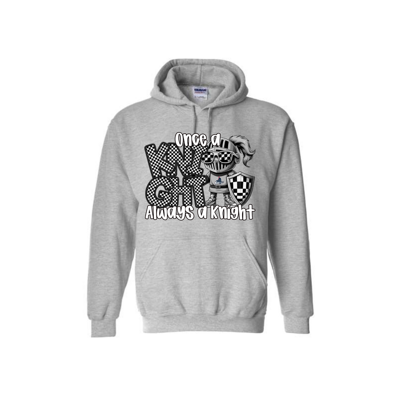 Adult Once A Knight Hoodie