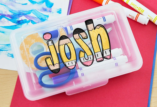 Personalized Pencil Box