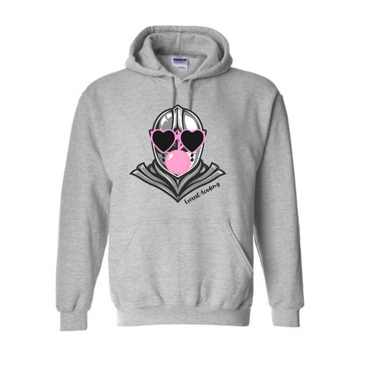 Youth Bubble Gum Knight Hoodie