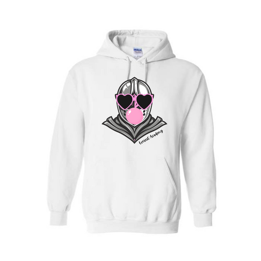Youth Bubble Gum Knight Hoodie