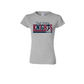 Maroon/Navy T-shirt Womens