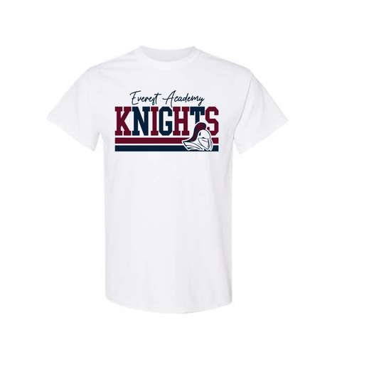 Maroon/Navy Knights T-shirt Adult Unisex