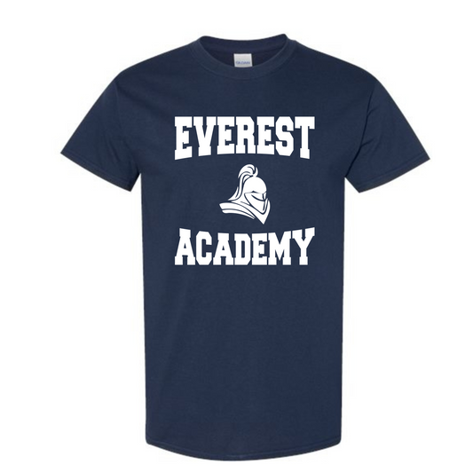 White Everest Academy Design T-shirt Adult Unisex