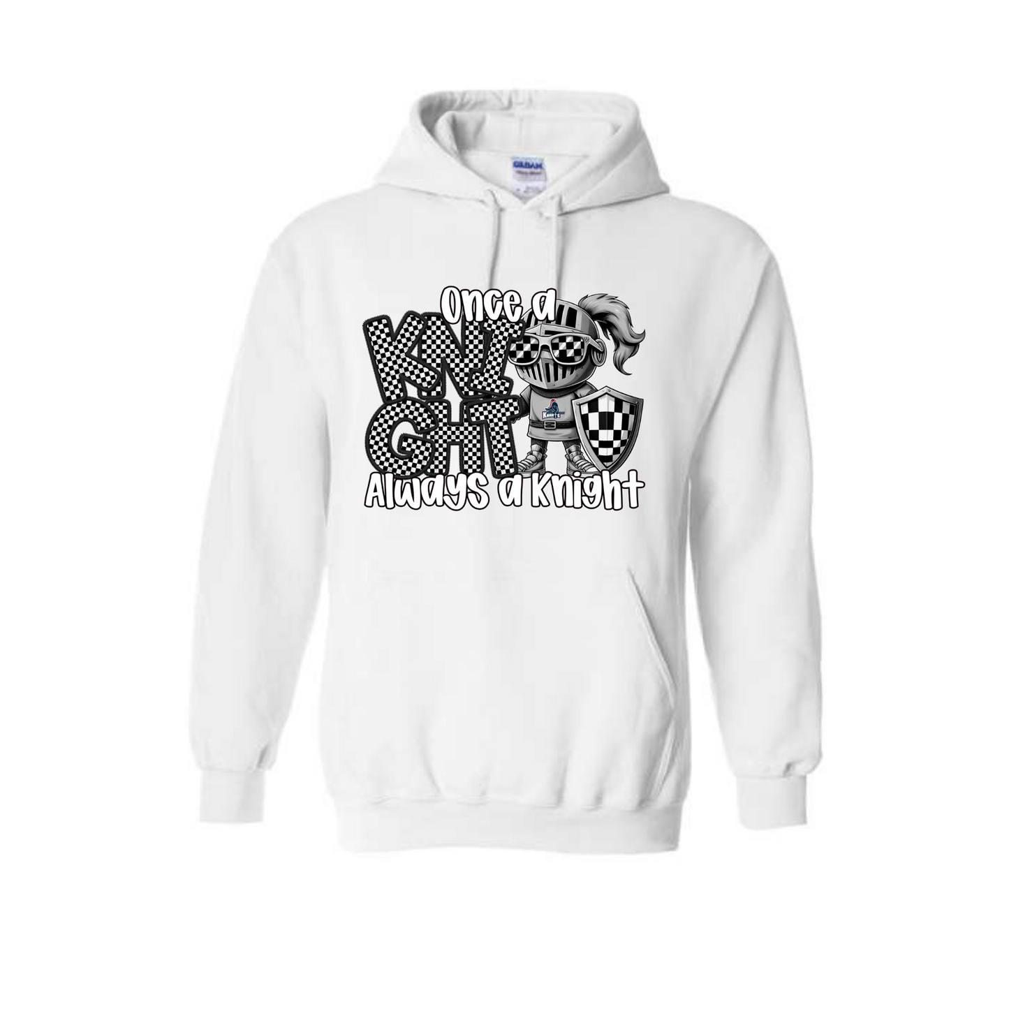 Adult Once A Knight Hoodie