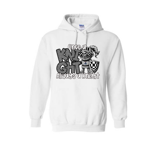 Adult Once A Knight Hoodie