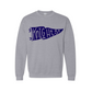 Youth Navy Flag Crewneck Sweatshirt