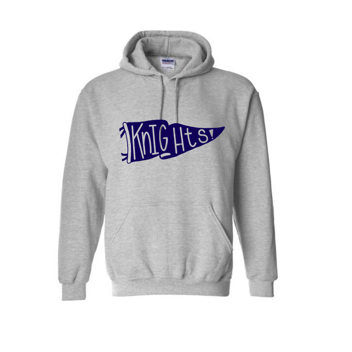 Adult Navy Flag Hoodie