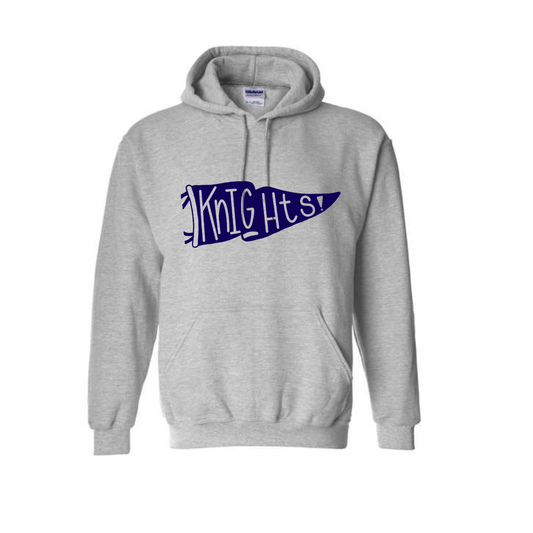 Adult Navy Flag Hoodie