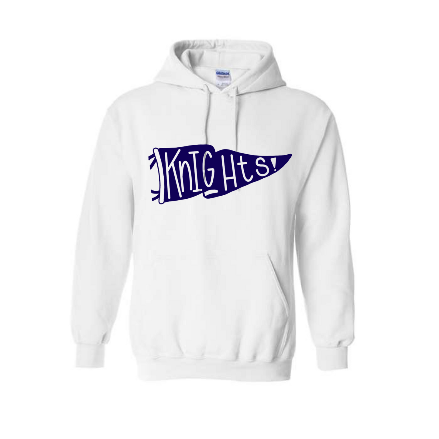 Adult Navy Flag Hoodie