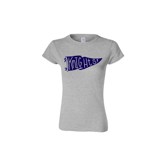 Navy Flag T-shirt Womens